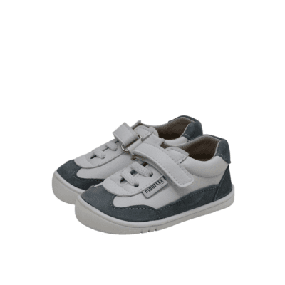 Zapatillas Barefoot Piruflex Micro Blanco/Gris Serraje