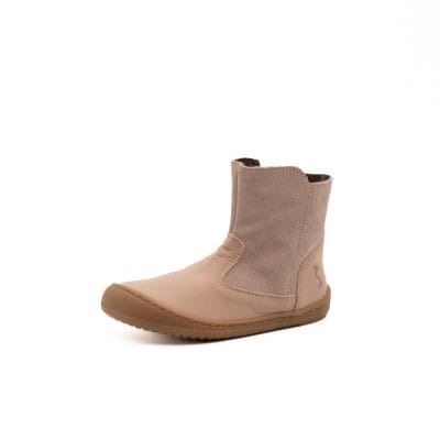 Botines Barefoot Flexinens Rosa Serraje