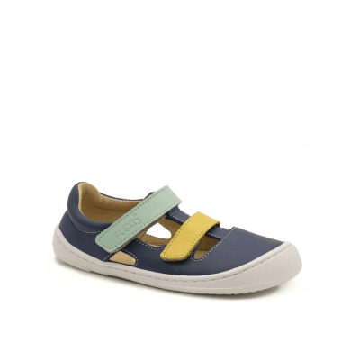 Sandalias Barefoot Flexinens Azul Amarillo Verde 9035-R