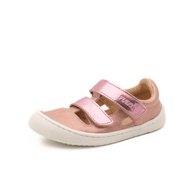 Sandalias Barefoot Flexinens Rosa Brillo 9035-R