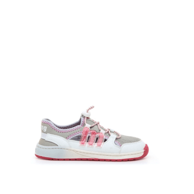Sandalias Barefoot Mustang Free Kids Gris Rosa