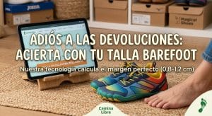 como medir mi pie para calzado barefoot