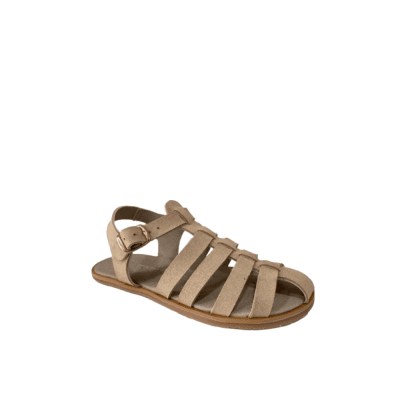 Sandalias Barefoot Coqueflex Suede Piedra