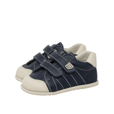 Zapatillas Barefoot Piruflex Napa Azul Navy 171-9