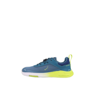 Zapatillas Barefoot Blanditos Aquiles Azul Amarillo