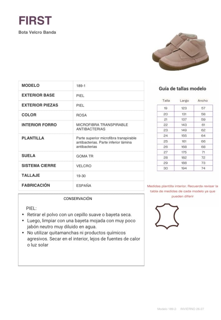 Botas Barefoot Piruflex Davinci Rosa 189-1 calzado respetuoso 3 Botas Barefoot Piruflex Davinci Rosa 189-1